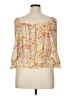 A. Byer 100% Polyester Yellow 3/4 Sleeve Blouse Size XL - photo 2