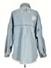 Pol 100% Cotton Blue Denim Jacket Size S - photo 2