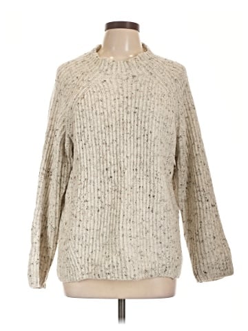 Madewell Donegal Northfield Mockneck Sweater (view 1)