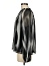 Calvin Klein Metallic Black Long Sleeve Blouse Size M - photo 5