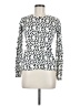 MNG Suit Animal Print White Pullover Sweater Size M - photo 1