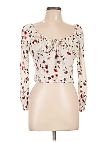 Audrey 3+1 Long Sleeve Blouse (view 1)