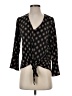 Veronica M. Black 3/4 Sleeve Blouse Size XS - photo 1