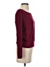 Veronica M. Burgundy Long Sleeve Top Size XS - photo 4