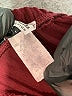 Carolyn Strauss 100% Polyester Burgundy Track Pants Size L - photo 8