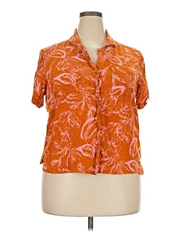 Jessica Simpson Short Sleeve Blouse (view 1)