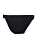 Hollister 100% Polyester Solid Black Swimsuit Bottoms Size XL - photo 1