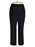 Le Suit 100% Polyester Black Dress Pants Size 14 Petite - photo 1