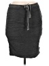 James Perse Solid Gray Casual Skirt Size Med (2) - photo 1
