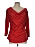 Ellen Tracy Red 3/4 Sleeve Top Size L - photo 1