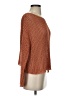 Zara Metallic Orange Pullover Sweater Size S - photo 4