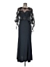 R&M Richards Black Cocktail Dress Size 6 - photo 1