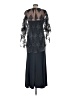R&M Richards Black Cocktail Dress Size 6 - photo 2