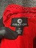 Curations Red 3/4 Sleeve Blouse Size 2X - photo 7