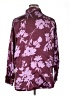 Bailey 44 100% Polyester Floral Burgundy Long Sleeve Blouse Size XL - photo 2
