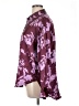 Bailey 44 100% Polyester Floral Burgundy Long Sleeve Blouse Size XL - photo 5