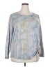 Cj Banks Tie-dye Silver Pullover Sweater Size 3X - photo 1