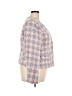 Shein Houndstooth Gray Blazer Size 3X - photo 4