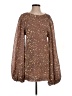Buddy Love 100% Polyester Stars Brown Cocktail Dress Size XS - photo 1