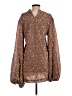 Buddy Love 100% Polyester Stars Brown Cocktail Dress Size XS - photo 2