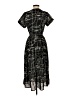 Mossimo Graphic Black Casual Dress Size XS - photo 2