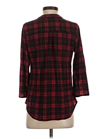Always Indigo 3/4 Sleeve Blouse (view 2)