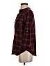 Always Indigo 100% Polyester Plaid Red 3/4 Sleeve Blouse Size S - photo 5