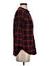 Always Indigo 100% Polyester Plaid Red 3/4 Sleeve Blouse Size S - photo 4