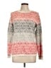 Talbots Print Red Pullover Sweater Size L - photo 1