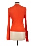 Rag & Bone Orange Turtleneck Sweater Size L - photo 2