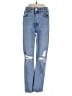AGOLDE Hearts Blue Jeans Size 25 waist - photo 1