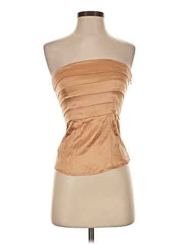 Bebe Sleeveless Silk Top (view 1)