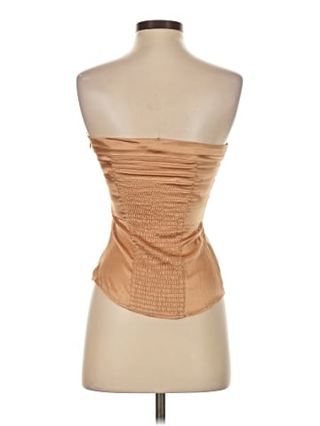 Bebe Sleeveless Silk Top (view 2)