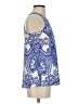 Veronica M. Blue Sleeveless Blouse Size XS - photo 4