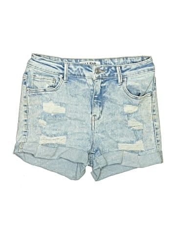 Wax Jean Denim Shorts (view 1)