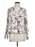 West Kei 100% Polyester Ivory 3/4 Sleeve Blouse Size L - photo 1