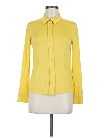 Madeleine Long Sleeve Polo (view 1)