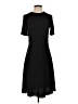 H&M 100% Polyester Black Casual Dress Size 2 - photo 1