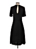 H&M 100% Polyester Black Casual Dress Size 2 - photo 2
