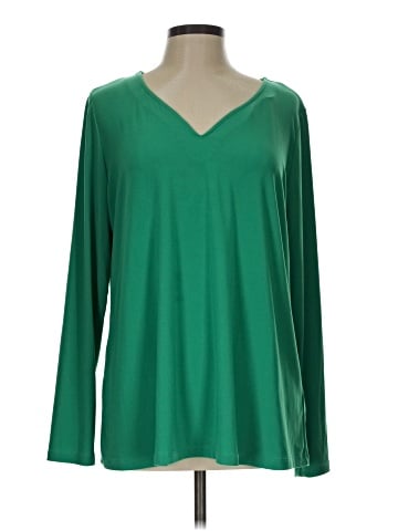 Dennis by Dennis Basso Long Sleeve Blouse (view 1)