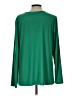 Dennis by Dennis Basso Green Long Sleeve Blouse Size L - photo 2