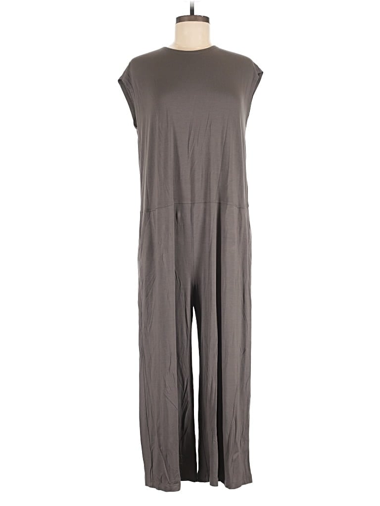 Pre-owned Eileen Fisher Jumpsuit In Gray
