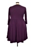 Nemidor 100% Polyester Purple Casual Dress Size 5XL - photo 2