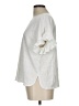 Max Studio White Ivory Short Sleeve T-Shirt Size L - photo 5