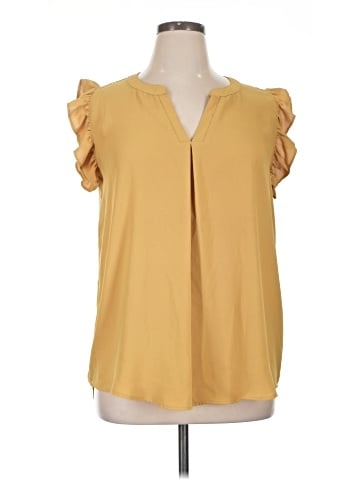 Zenana Short Sleeve Blouse (view 1)