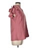 Blooming Jelly Pink Short Sleeve Blouse Size L - photo 4