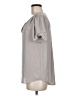 Daniel Rainn Gray Short Sleeve Blouse Size M - photo 5