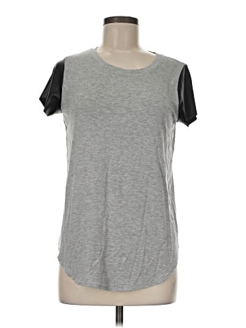 Aqua Short Sleeve Top (view 1)