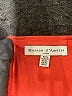 Maison d' Amelie 100% Polyester Orange Sleeveless Blouse Size XL - photo 7