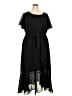 Unbranded 100% Polyester Black Casual Dress Size 22 - photo 1